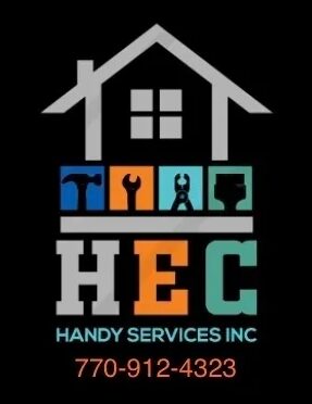 A logo of the hec handyman services inc.